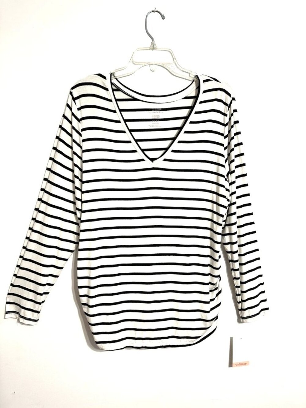 Motherhood striped Black and White Maternity top New with Tags